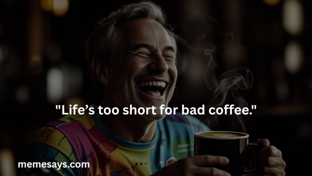 For those who love only good coffee
